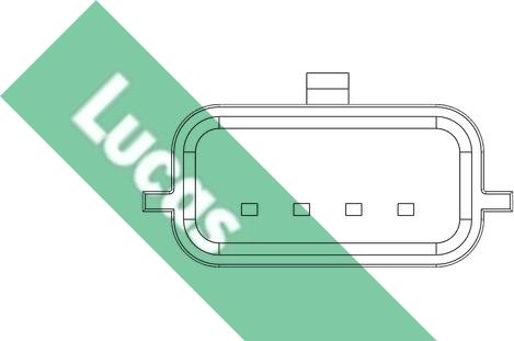 LUCAS FDM580 - Senzor debit aer aaoparts.ro