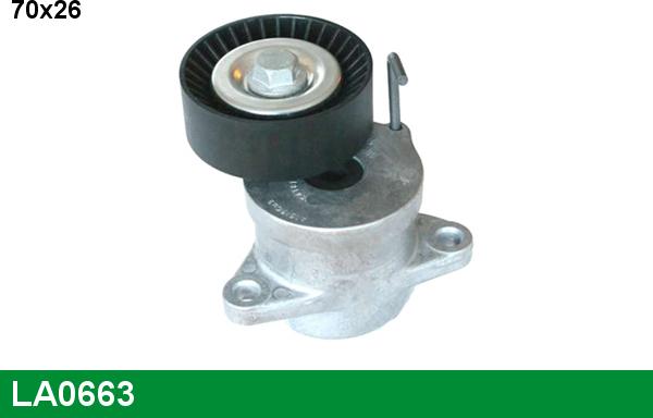 LUCAS LA0663 - Intinzator curea, curea distributie aaoparts.ro