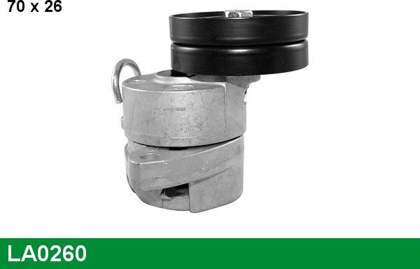 LUCAS LA0260 - Rola ghidare / conducere, curea transmisie aaoparts.ro