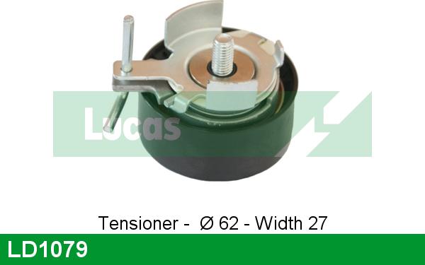 LUCAS LD1079 - Rola intinzator,curea distributie aaoparts.ro
