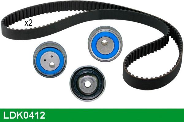 LUCAS LDK0412 - Set curea de distributie aaoparts.ro