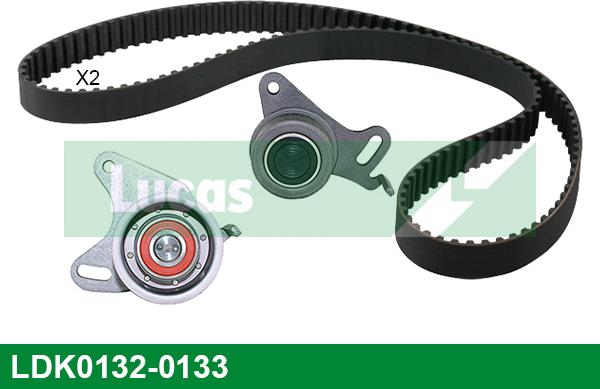 LUCAS LDK0132/0133 - Set curea de distributie aaoparts.ro