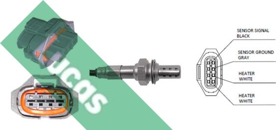 LUCAS LEB4069 - Sonda Lambda aaoparts.ro