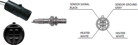 LUCAS LEB5017 - Sonda Lambda aaoparts.ro
