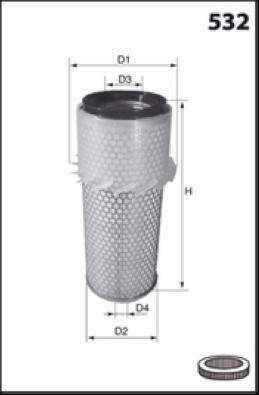 LUCAS LFAF324 - Filtru aer aaoparts.ro