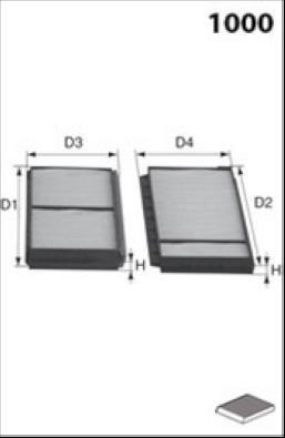 LUCAS LFCP338S - Filtru, aer habitaclu aaoparts.ro