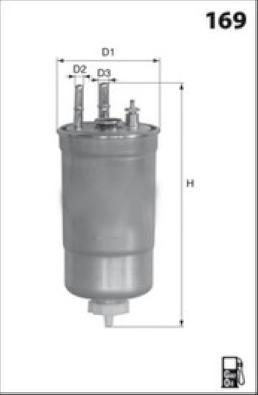 LUCAS LFDF326 - Filtru combustibil aaoparts.ro