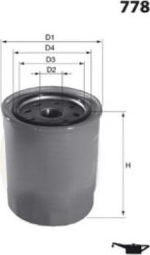 LUCAS LFOS187 - Filtru ulei aaoparts.ro