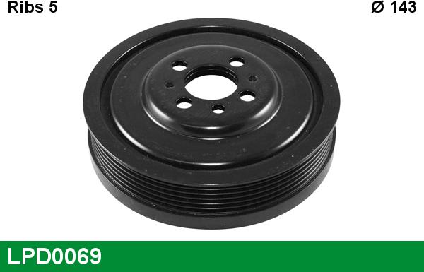 LUCAS LPD0069 - Fulie curea, arbore cotit aaoparts.ro