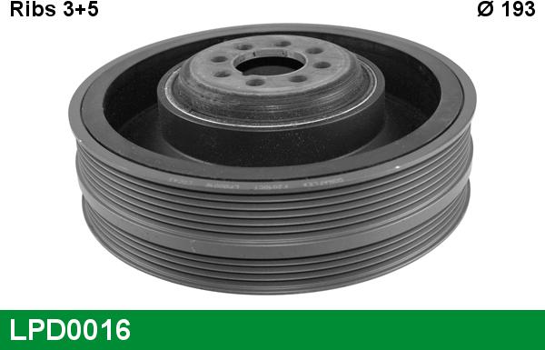 LUCAS LPD0016 - Fulie curea, arbore cotit aaoparts.ro