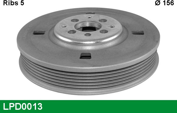 LUCAS LPD0013 - Fulie curea, arbore cotit aaoparts.ro