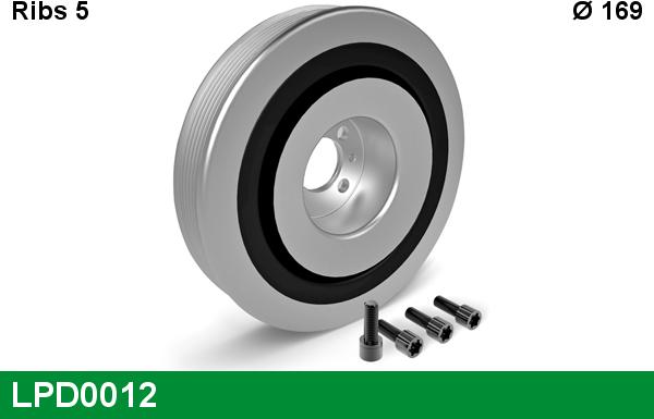 LUCAS LPD0012 - Fulie curea, arbore cotit aaoparts.ro
