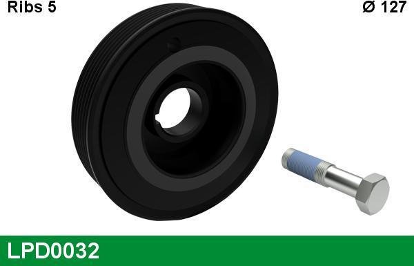 LUCAS LPD0032 - Fulie curea, arbore cotit aaoparts.ro