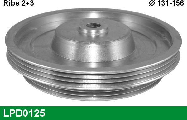 LUCAS LPD0125 - Fulie curea, arbore cotit aaoparts.ro
