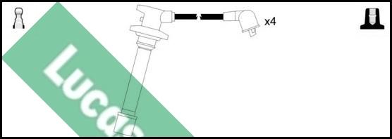 LUCAS LUC4533 - Set cablaj aprinder aaoparts.ro