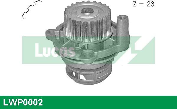 LUCAS LWP0002 - Pompa apa aaoparts.ro