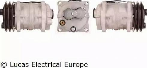 Lucas Electrical ACP544 - Compresor, climatizare aaoparts.ro