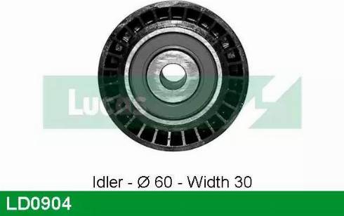 Lucas Engine Drive LD0904 - Rola intinzator,curea distributie aaoparts.ro