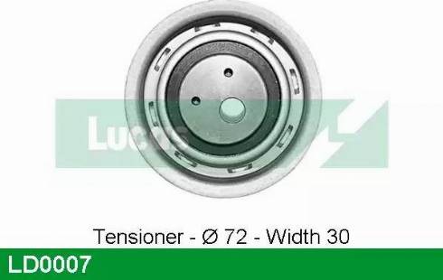 Lucas Engine Drive LD0007 - Rola intinzator,curea distributie aaoparts.ro