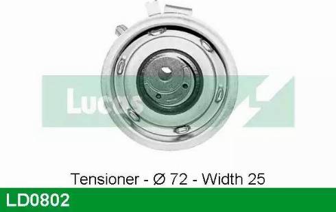 Lucas Engine Drive LD0802 - Rola intinzator,curea distributie aaoparts.ro