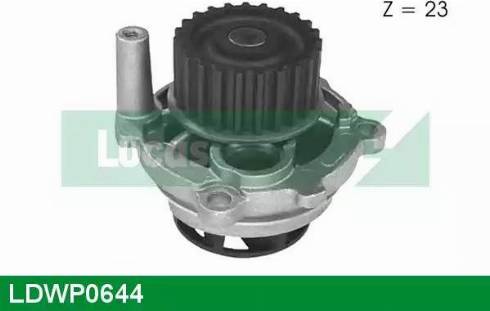 Lucas Engine Drive LDWP0644 - Pompa apa aaoparts.ro