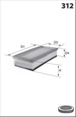 Lucas Filters LFAF769 - Filtru aer aaoparts.ro