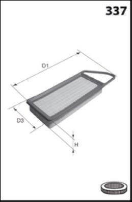 Lucas Filters LFAF280 - Filtru aer aaoparts.ro