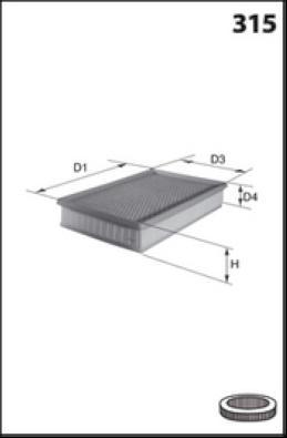 Lucas Filters LFAF459 - Filtru aer aaoparts.ro