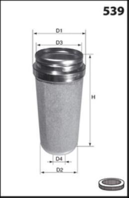 Lucas Filters LFAF791 - Filtru aer secundar aaoparts.ro