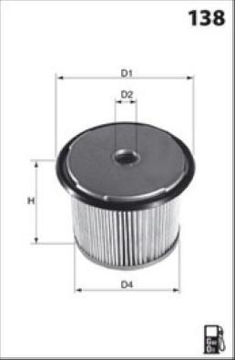 Lucas Filters LFDE101 - Filtru combustibil aaoparts.ro