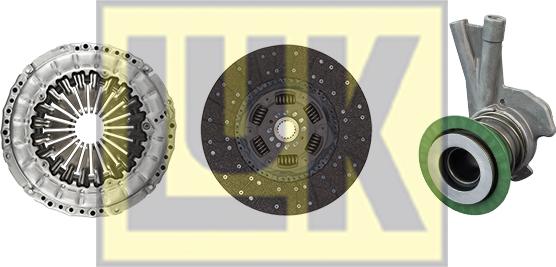 LUK 640 3014 35 - Set ambreiaj aaoparts.ro