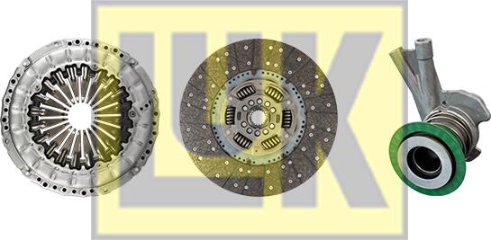 LUK 640 3070 33 - Set ambreiaj aaoparts.ro