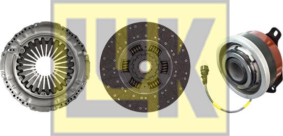 LUK 643 3318 33 - Set ambreiaj aaoparts.ro