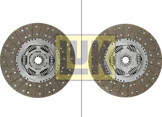 LUK 340 0069 10 - Disc ambreiaj aaoparts.ro