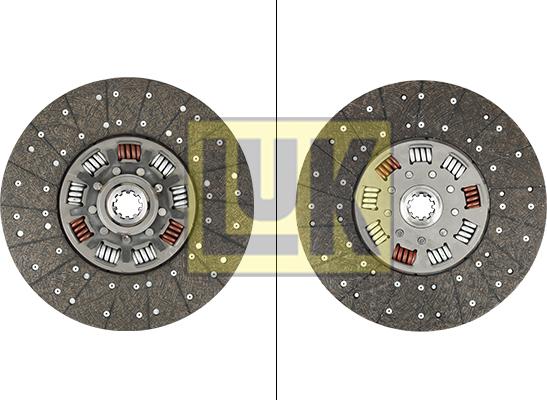 LUK 340 0022 10 - Disc ambreiaj aaoparts.ro