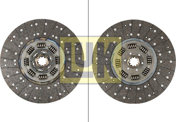 LUK 343 0081 10 - Disc ambreiaj aaoparts.ro