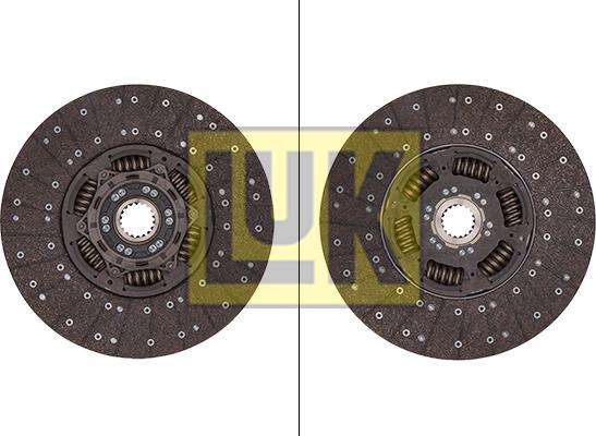 LUK 343 0192 10 - Disc ambreiaj aaoparts.ro