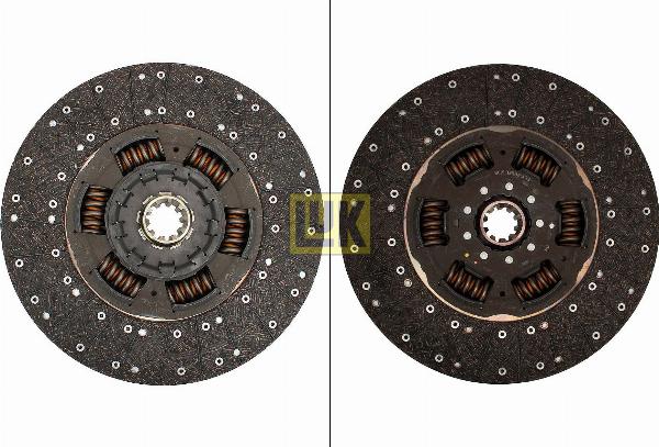 LUK 343 0304 10 - Disc ambreiaj aaoparts.ro