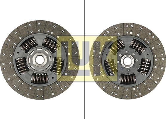 LUK 343 0240 10 - Disc ambreiaj aaoparts.ro