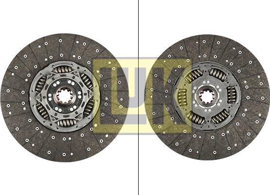 LUK 343 0202 10 - Disc ambreiaj aaoparts.ro