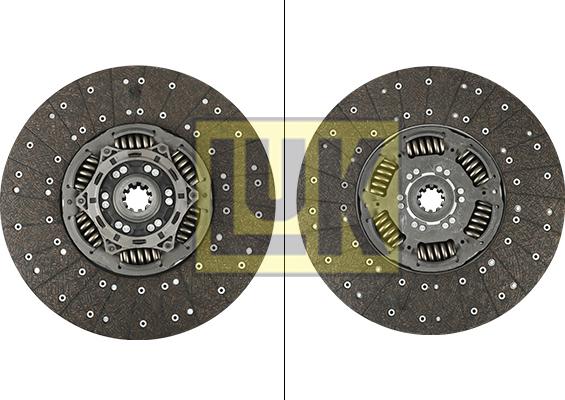 LUK 343 0215 10 - Disc ambreiaj aaoparts.ro