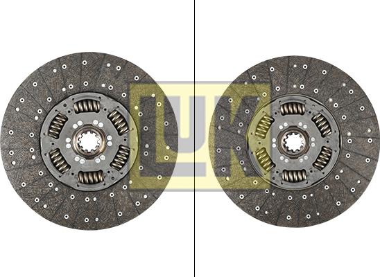 LUK 343 0217 10 - Disc ambreiaj aaoparts.ro