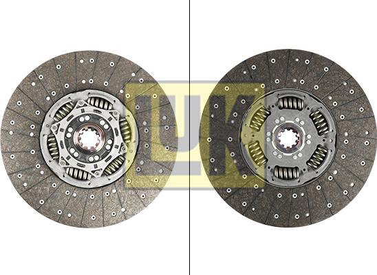 LUK 343 0221 10 - Disc ambreiaj aaoparts.ro