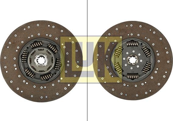 LUK 343 0227 10 - Disc ambreiaj aaoparts.ro