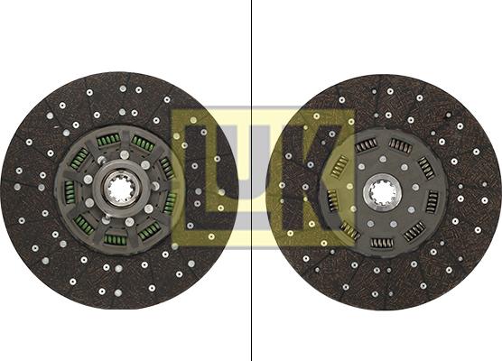 LUK 335 0276 10 - Disc ambreiaj aaoparts.ro