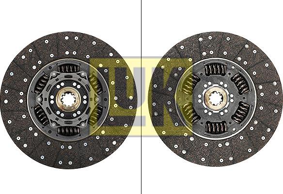 LUK 336 0029 10 - Disc ambreiaj aaoparts.ro