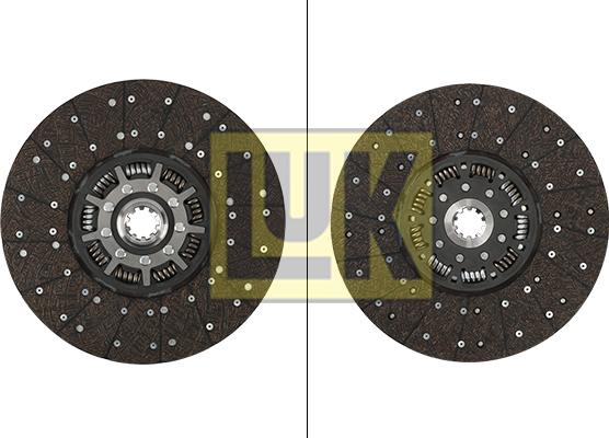 LUK 338 0138 11 - Disc ambreiaj aaoparts.ro