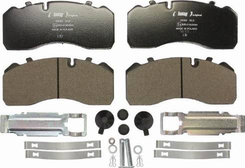 Lumag 29095 00 901 10 - Set placute frana,frana disc aaoparts.ro