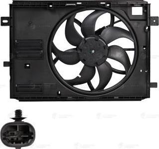 Luzar LFK 2008 - Ventilator, radiator aaoparts.ro