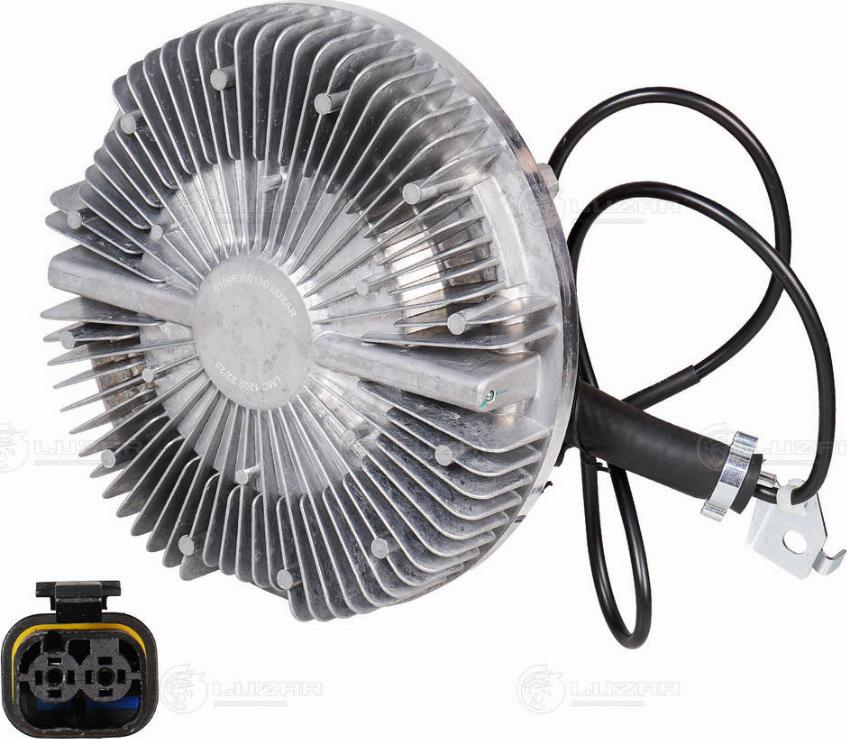 Luzar LMC 1202 - Cupla, ventilator radiator aaoparts.ro